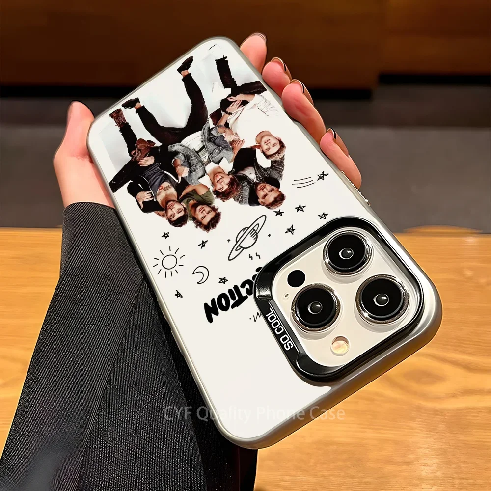 O-One D-Direction Music Phone Case For iPhone 11 12 13 14 15 16Pro Max Plus Protect Plating Phone Cover - view 2