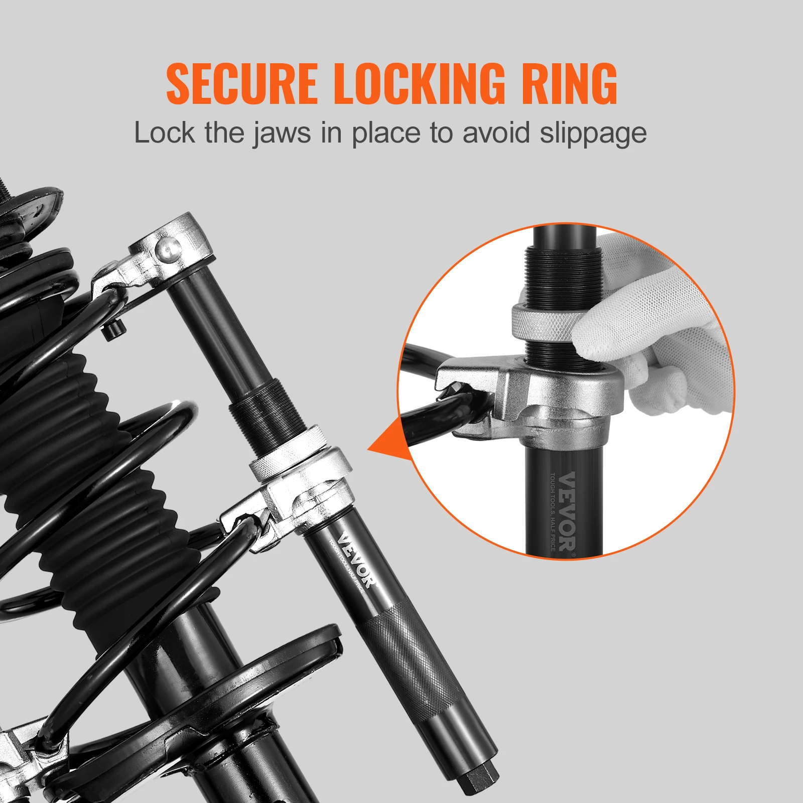 VEVOR Coil Spring Compressor Tool 2 pcs Heavy Duty Strut Spring Compressor Set 2646 lbs Strut Spring Compressor for Truck ATV