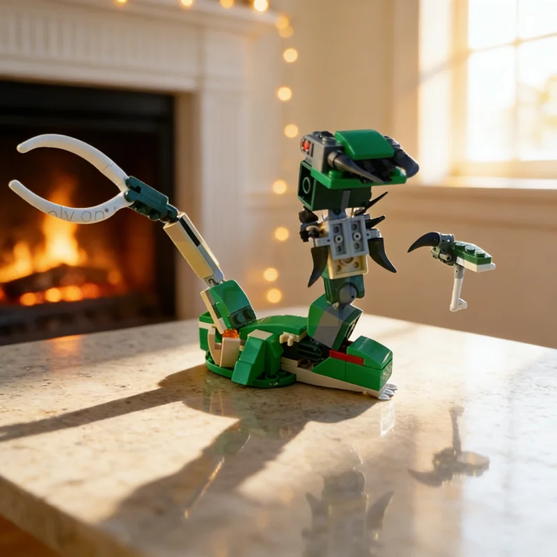 124 stücke MOC Deathworm ARK Überleben Evolved Creator 3 1 Modell Bausteine Architektur Weihnachten Geschenke Spielzeug Ziegel Kinder