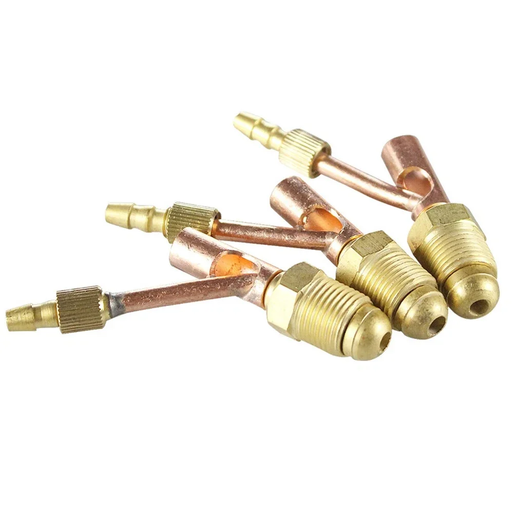 5x TIG Torch Cable Connector Set for WP9 WP17 WP26 Water Cooled Welding Torch Copper Male Gas Power Split Fitting