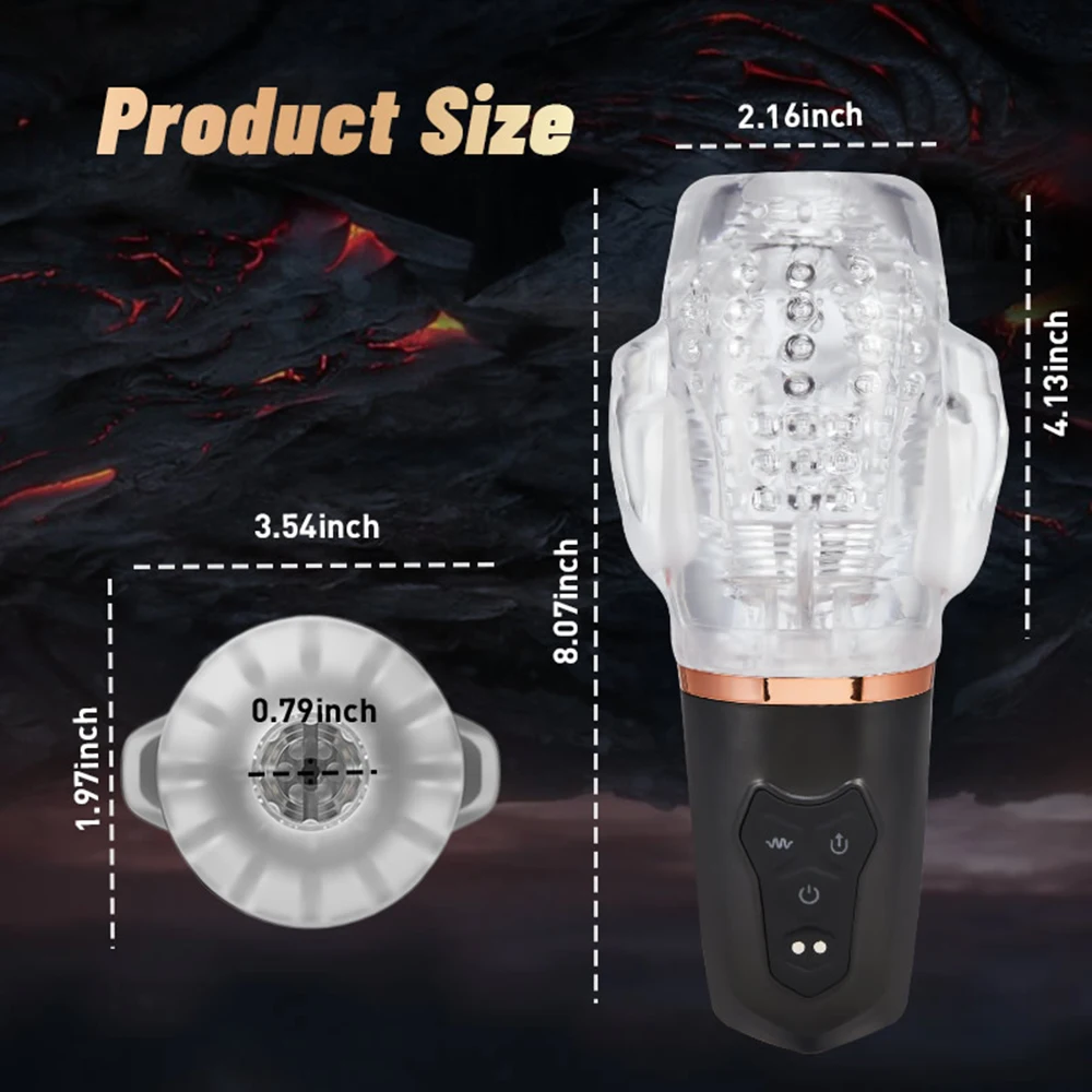 Copa Mastubador Masculino de Sucção Automática para Homens, Boquete Vibratório, Suprimentos para Masturbação, Máquina Sexual, Artigos Adultos, Brinquedos Sexuais