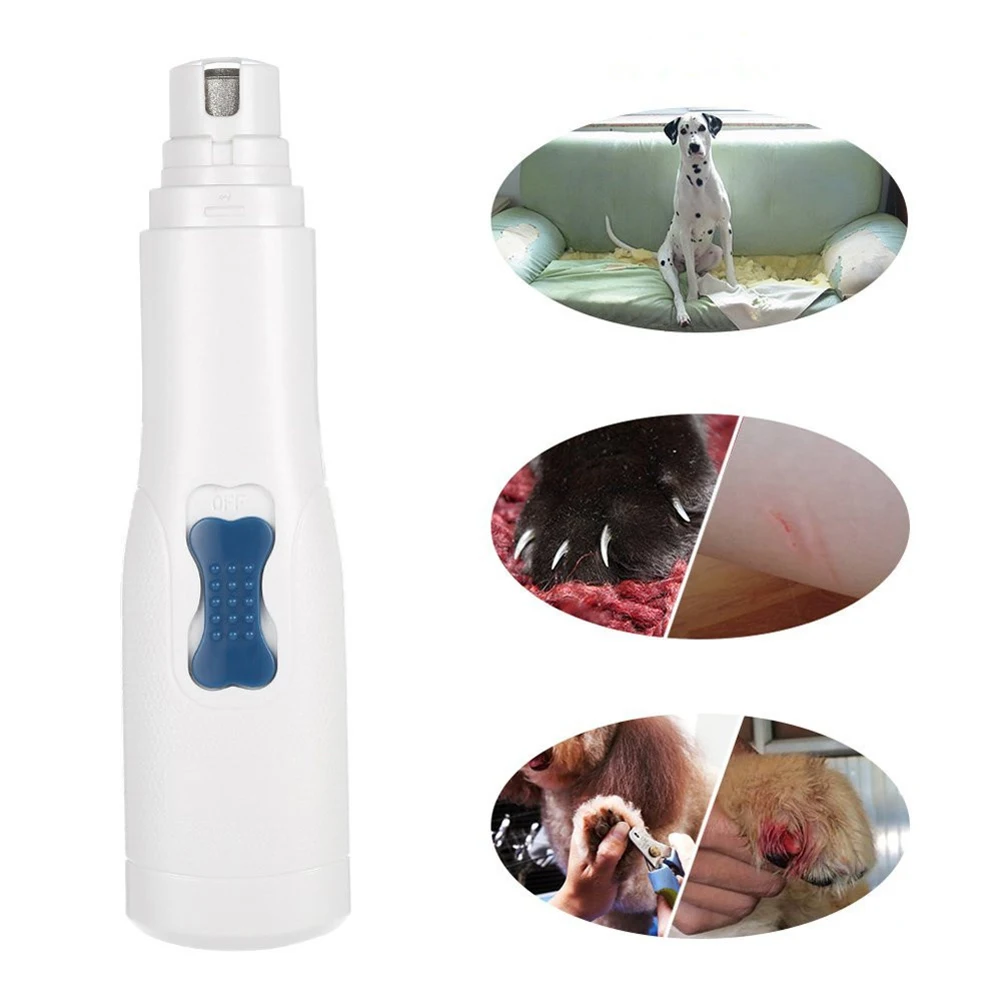 

Electric Nail Grinder Trimmer Dog Claw Small Dogs Hair Clippers File for Grooming