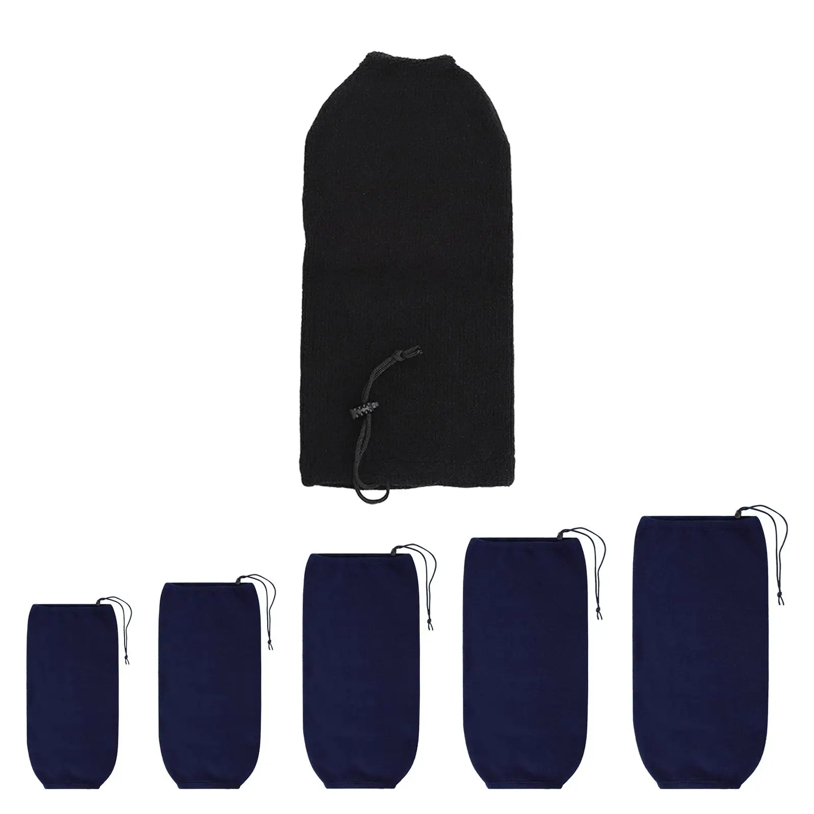 Boat Fender Cover Soft Marine Bumper Thickened Easy to Use Durable with Tighten Drawstring Protective Sleeve Marine Bumper Cover