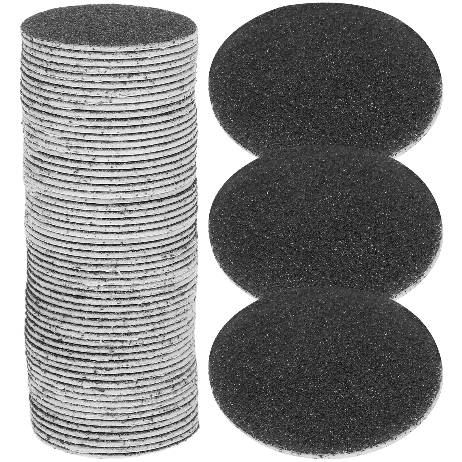 

60Pcs Replacement Sandpaper Discs for Electronic Foot File Callus Remover Disposable Sanding Discs for Nail Salon and Home Use