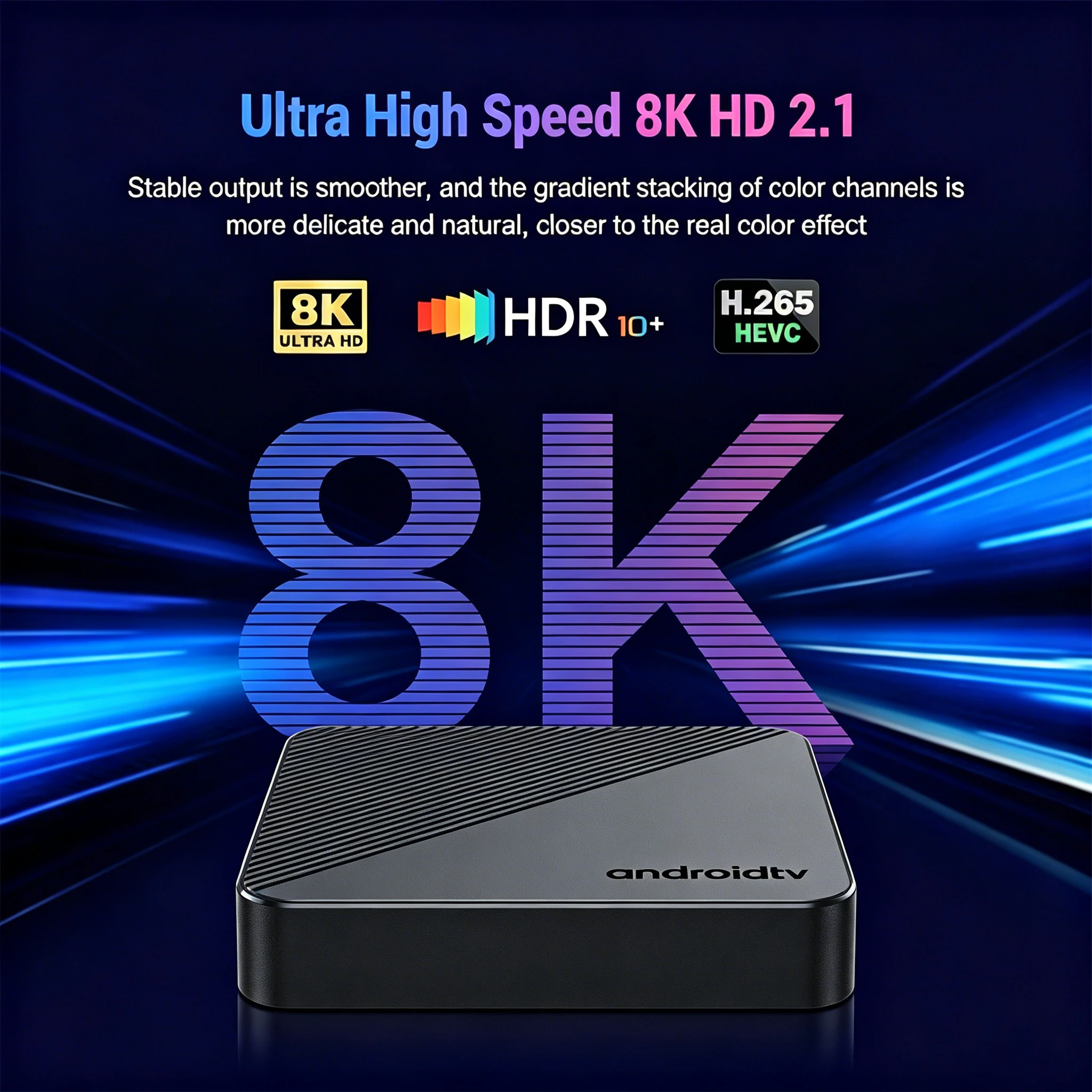 YOZHIXU Dual UI T8 Smart Home Theater Android 16 Rockchip RK3518 Google Assistant Bluetooth 6.0 8K 8GB 128GB 256GB Smart TV Box view 6