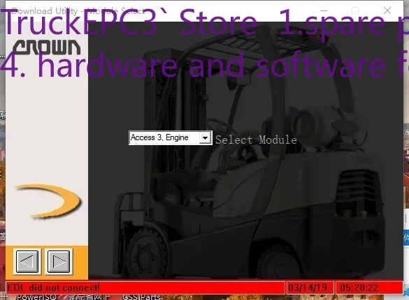 

TruckEPC3 CROWN CTSDU Downloader+Login Patch