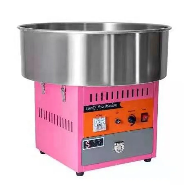 chinese guangdong new commercial portable mini cotton candy machine custom  Electric gas full automatic  maker  for kids  price