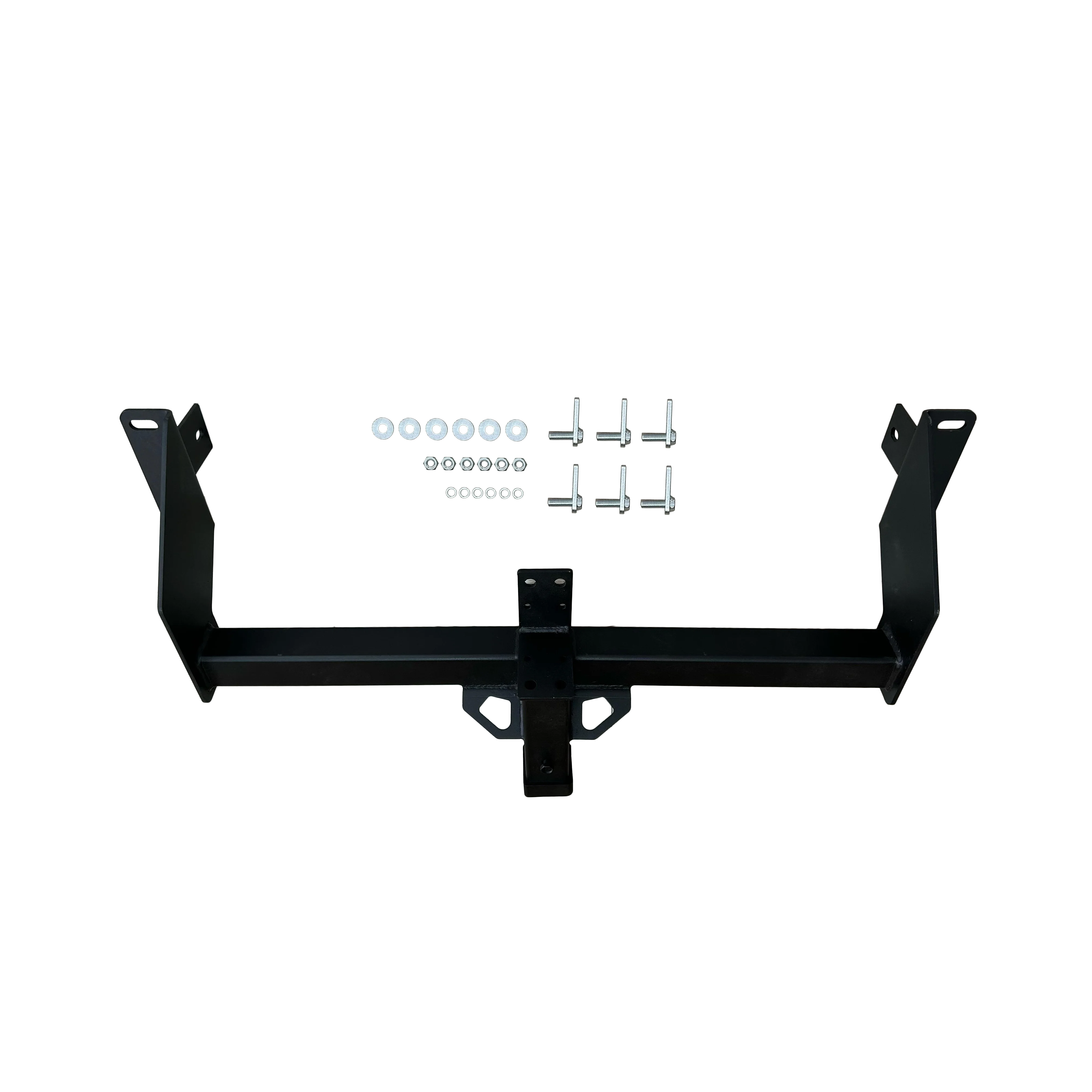 Car Modified Accessories Rear Bumper Tow Bar For Mitsubishi L200 2013-2022 Steel Towing Trailer Hitch For L200 Pick Up Parts