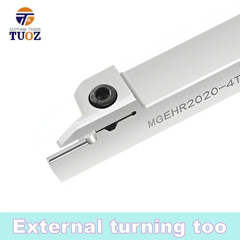 TUOZ MGEHR MGEHL External Grooving Tool 1010 1212 1616 -1.5/2/2.5/3/4 Lathe Cutter Bar CNC Holder
