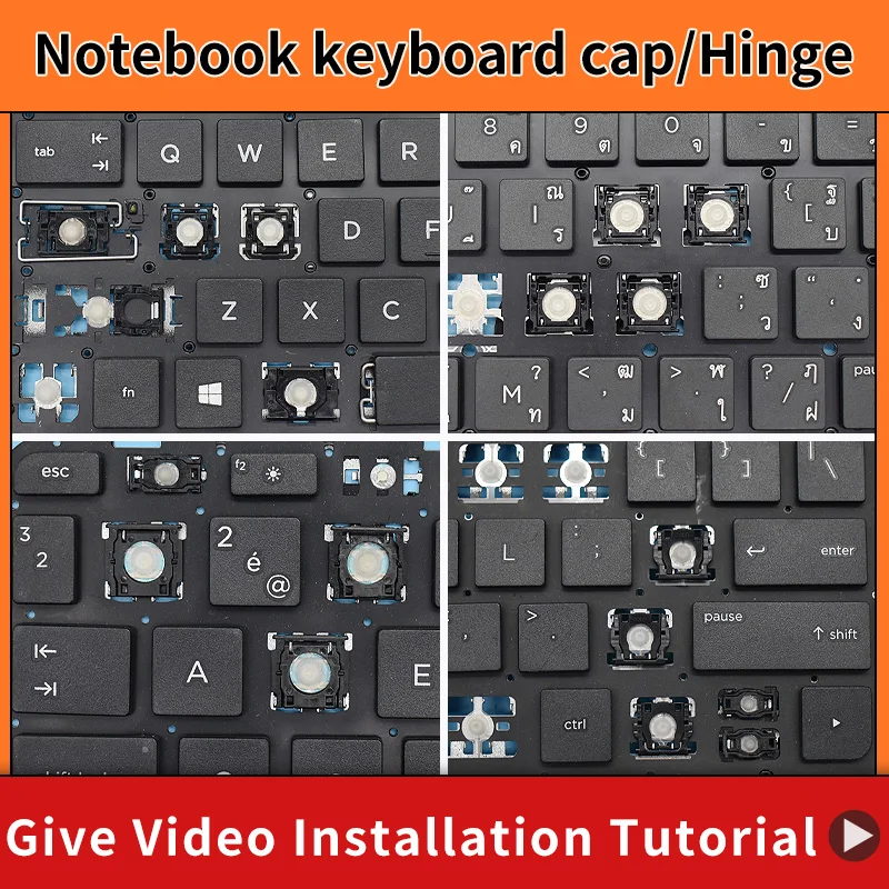 Pengganti Keycap penutup kunci engsel untuk HP untuk pavilion 350 G1 350 G2 355 G1 355 G2 351 G1 356 G2 Keyboard
