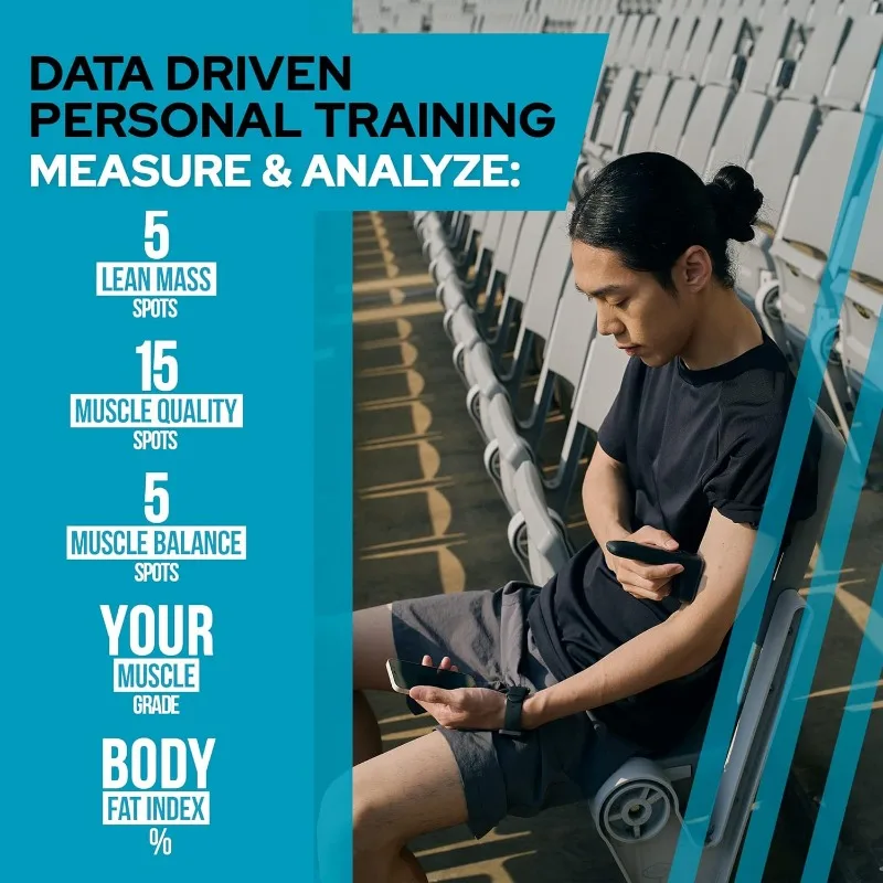 NIRS Muscle Scanner & Tracker with Smart App for Segmental Analysis and Data-Driven Training - Balanced Muscle Management