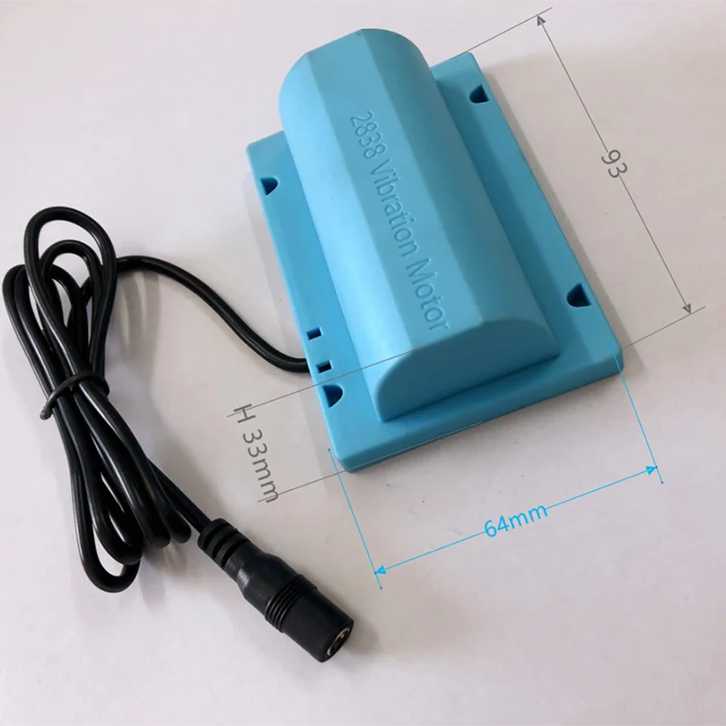 DC 12V/24V Vibration Motor Suitable for Massage Table Chair Motor Reminder Feeding Vibration Trough Feeding Motor 4300RPM