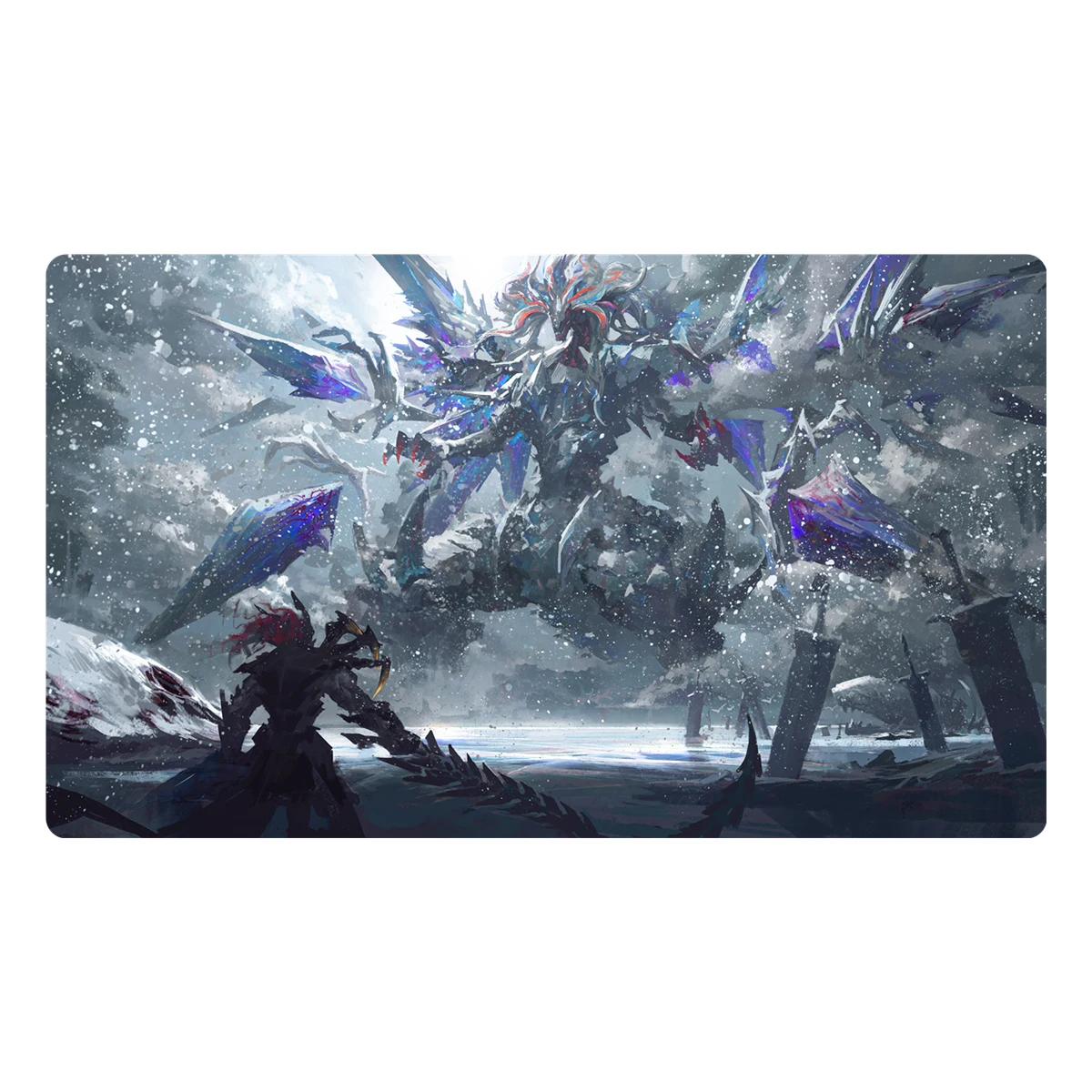 遊戯王ネオギャラクシーアイズフォトンドラゴン TCG マットネオブルー 