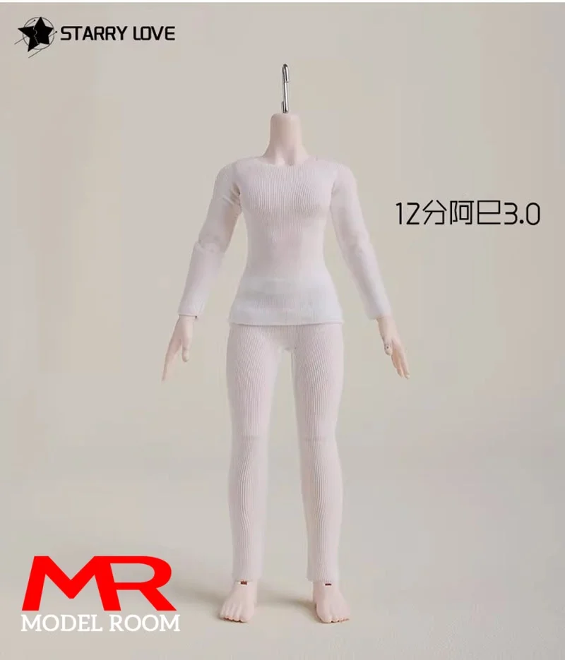 1/12 Schaal BJD Anti Kleuring Kleding Model Fit 1:12 Beiming Ashi 3.0 BJD Pop Romankey Vrouwelijke Soldaat Action Figure Body