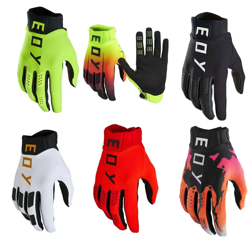 Cycling gloves Motocross Racing Gloves Mens Rider Offroad MX MTB Mountain Bike Guantes Downhill Full Finger Motorcycle Gloves