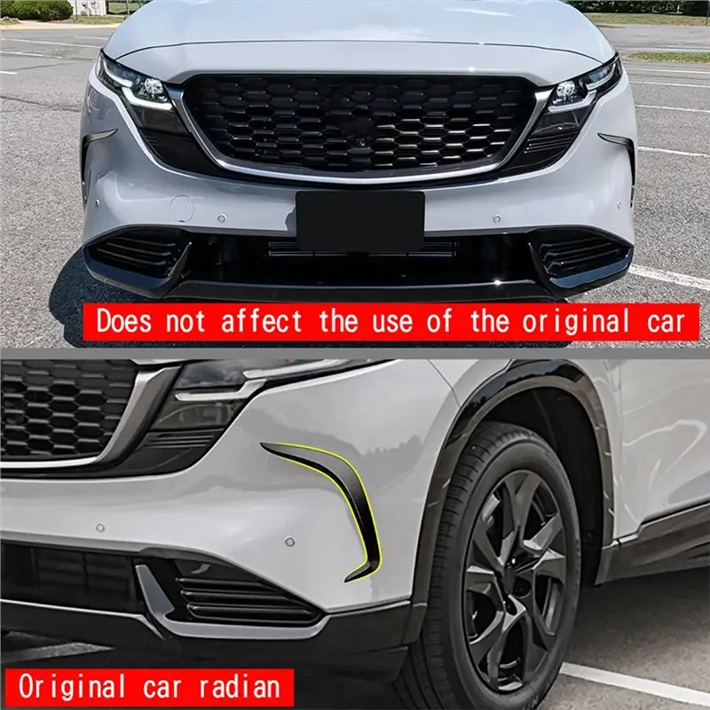 AT92-Front Bumper Fog Light Cover Trim For Mazda CX-5 2026 Side Spoilers view 5