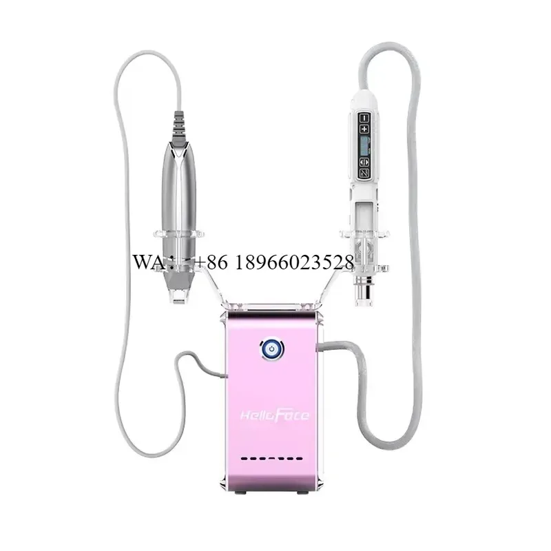 WMWMNU Non-invasive Mesogun Facial with EMS Eye Vacuum Roller Microcurrent Eye Massage MSLMG11