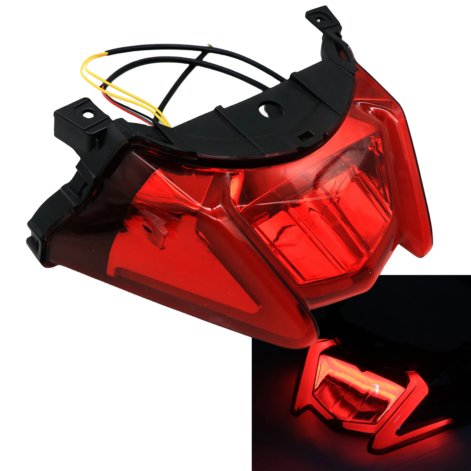 

Motorcycle Rear LED Brake Light Tail Turn Signal Lamp Taillamp Taillight For SUZUKI Katana 1000 GSX-S1000S 2019-2023 35710-07L00