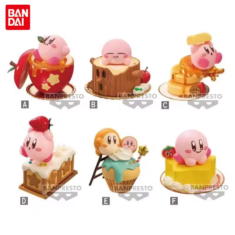 

BANDAI Original Kirby Paldolce Collection Stump Apple Dim Sum Kirby Mini Action Figure Model Kids Surprise Gift Ornaments