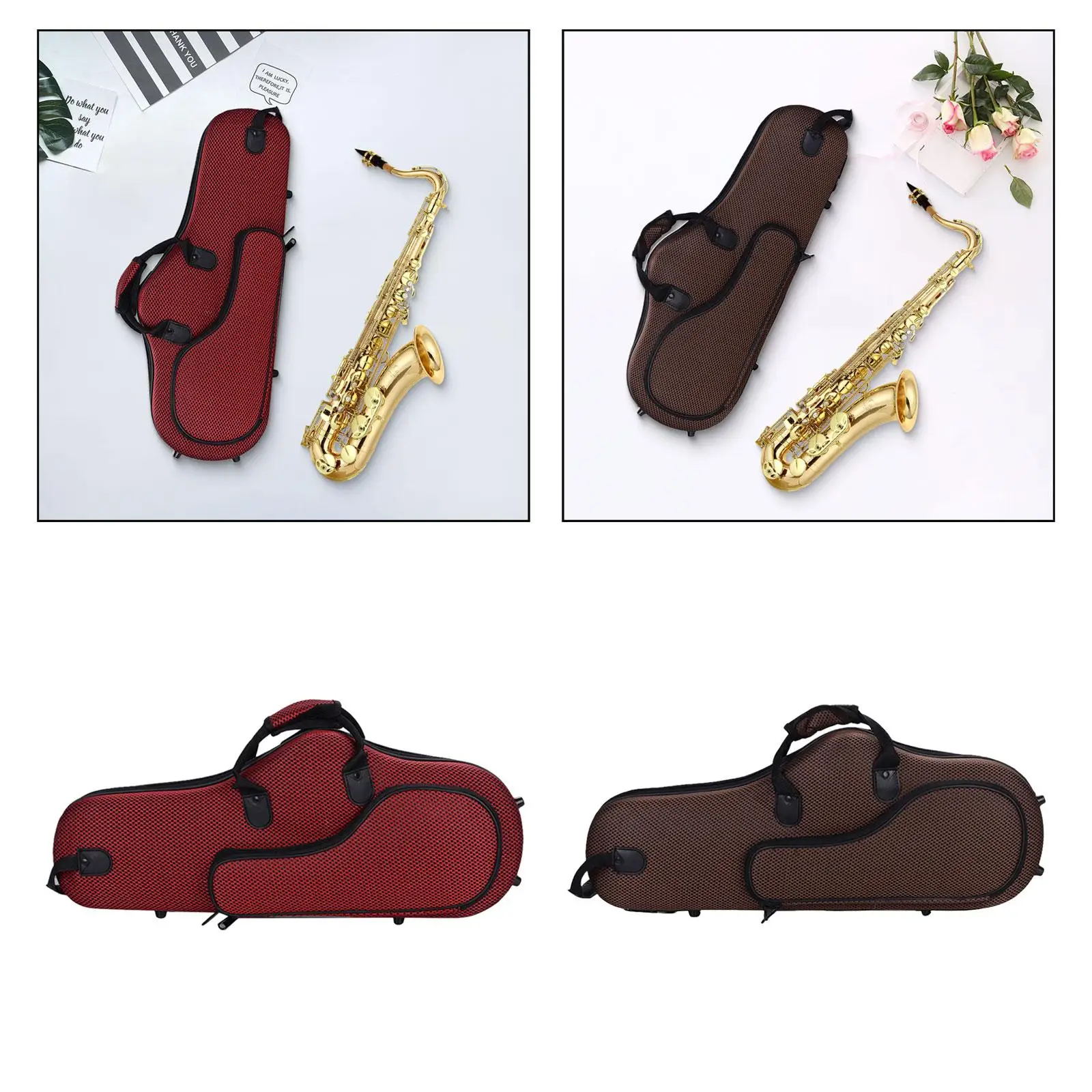 Saxophone Bag Sax Gig Bag Zipper for Alto Sax Saxophone Handbag Fitments