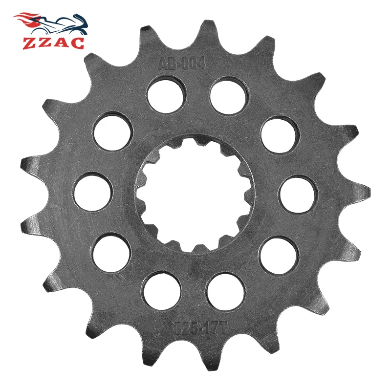 525 Chain 17T 18T 20CrMnTi Motorcycle Front Sprocket For Triumph 800 America 800 Bonneville 865 America 865 Bonneville T100