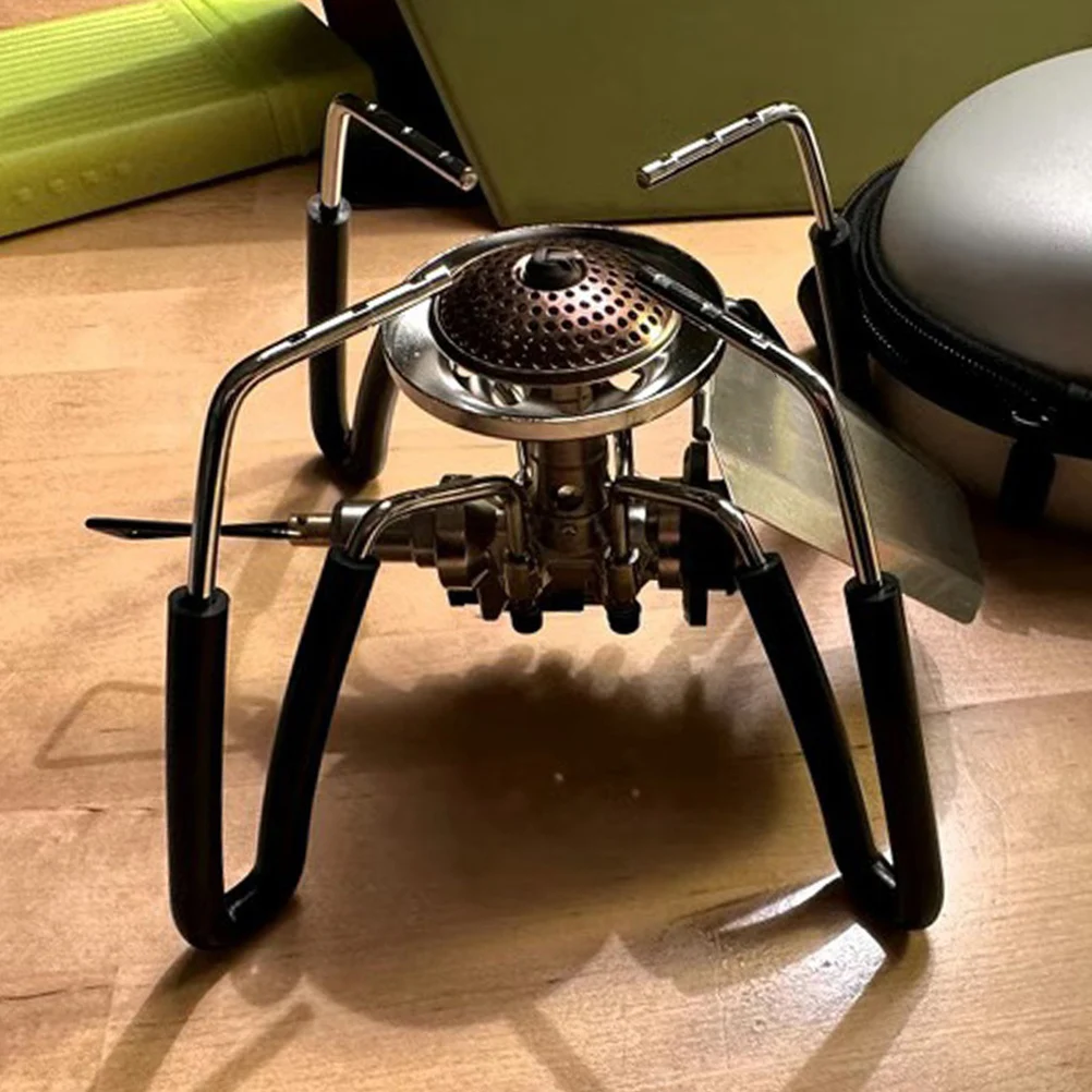 

4Pcs Stove Leg Sleeves Silicone Heat Resistant Non Slip Outdoor Camping Stove Protector Tubing Camping Supplies