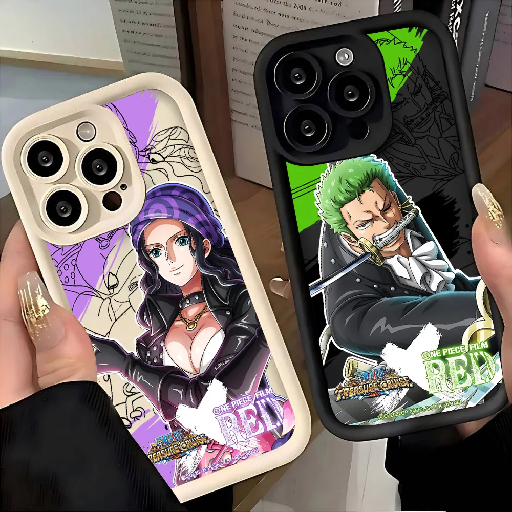 Anime Ones Pieces Phone Case For Samsung Galaxy A17 A07 A26 A16 A35 A55 A25 A05 A15 A54 A34 A36 A24 4G 5G Soft Back Cover