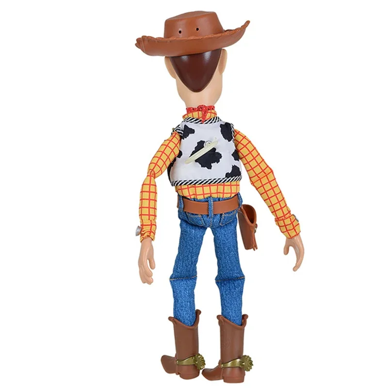 Disney toy story 4 xerife woody cowboy falando som e luz pixar buzz lightyear jesse figura de ação modelo crianças brinquedo presente