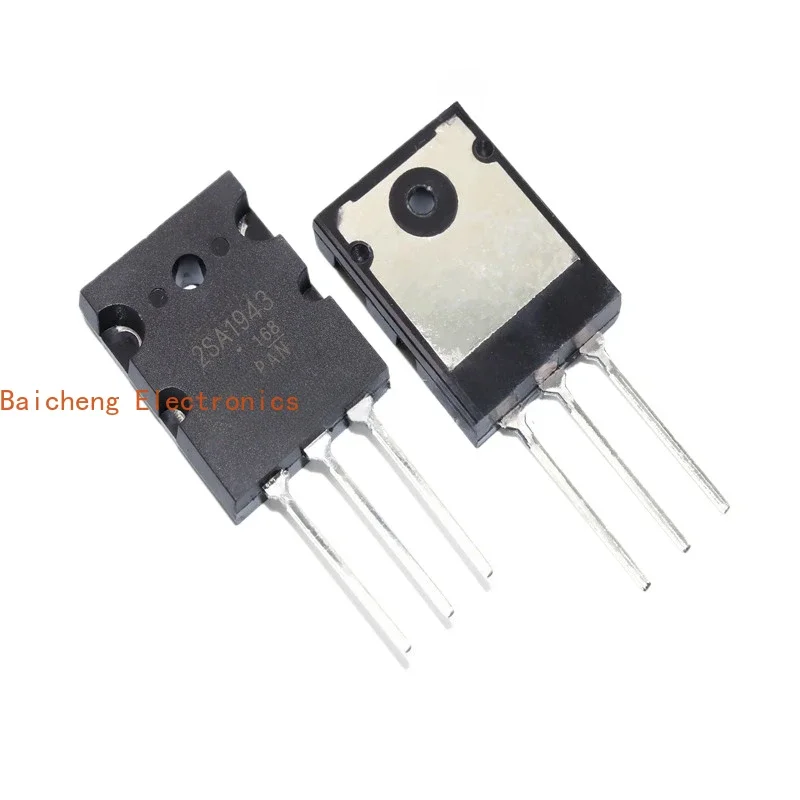 10PCS New 2SC5200 2SA1943 TO-3PL high-power audio amplifier pairing tube