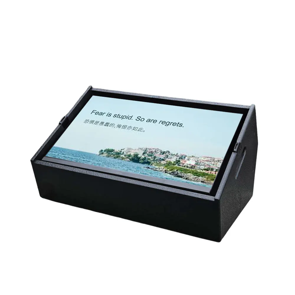 27-55 Inch Monitor Speaker Teleprompter Stage Large Screen Teleprompter Smartphone Prompter For Stage Speech Live Streaming Vlog