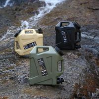 12L Outdoor Drinking Bucket Large-Capacity Leak-proof Water Storage Container Wear-resistant Portable Camping Water Tank