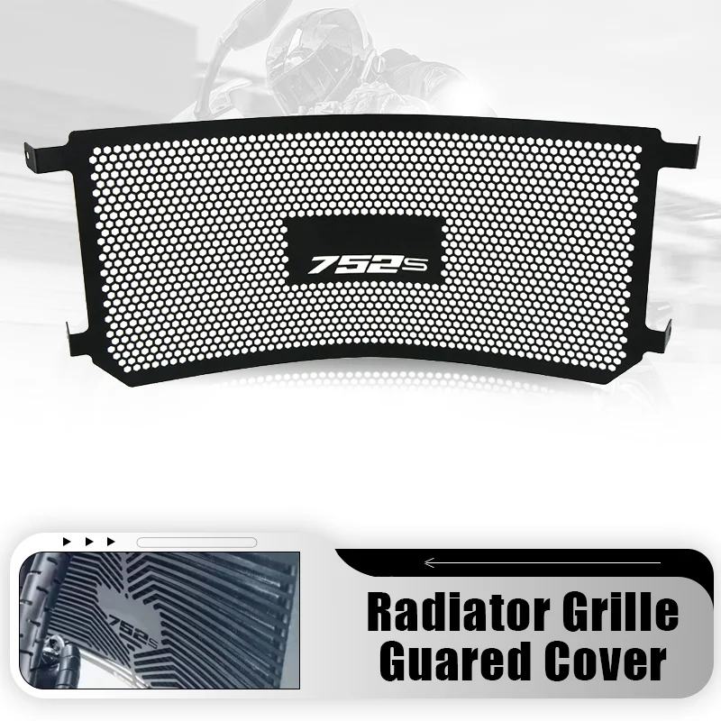 

For BENELLI 752s 752 S Motorcycle Accessories Radiator Grille Cover Guard Protection Protector 2018 2019 2020 2021 2022 2023