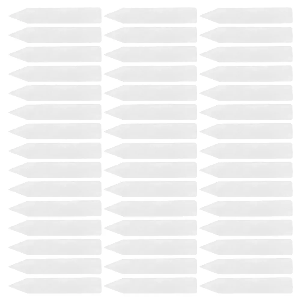 

100Pcs Plastic Garden Plant Labels Weather Resistant Writable Plant Markers for Flower Pots Indoor Outdoor Herb Vegetable