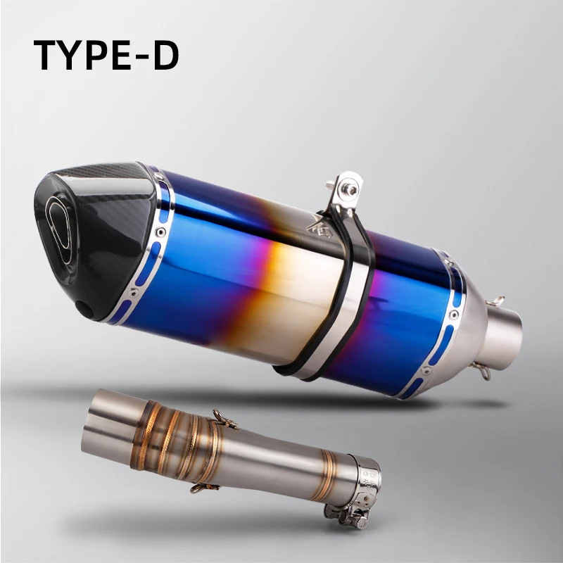

Slip On Motorcycle Exhaust Pipe Muffler Escape Tube Header Front Link Pipe for Sh300 Sh300i 2015-2020 Years