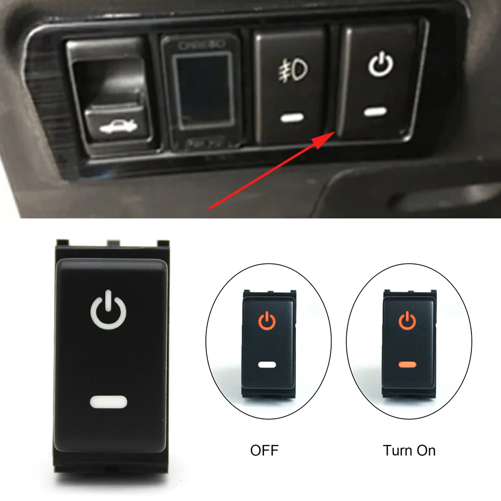 Auto LED Licht ABS AUS-Schalter Lüfter Nebel Stamm Taste Mit Draht Für Nissan TIIDA Patrol Y62 Altima X-TRAIL Qhashqai 2008-2015 – Detail 1