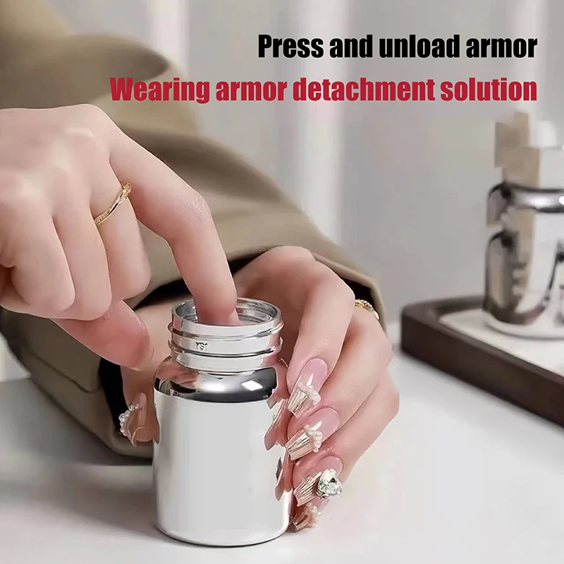 Éponge dissolvant innovante pour ongles, 80ml, douce et sans dommage, facile à presser, aucun dommage aux pointes des ongles, réduit les déchets