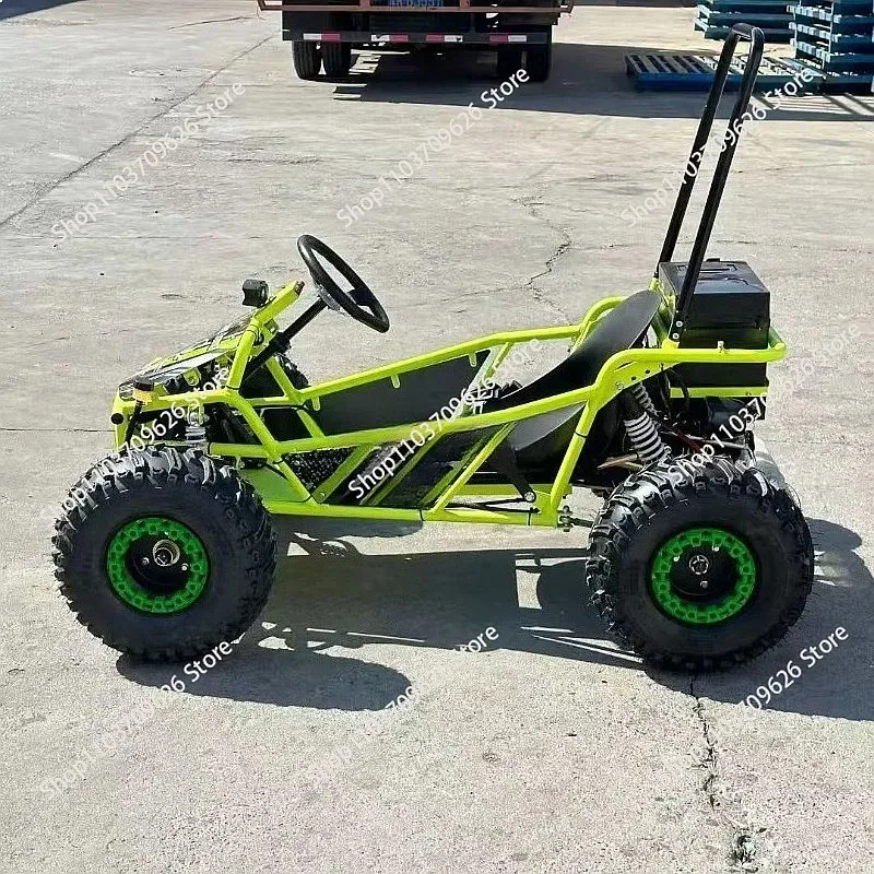 200cc Go Kart New Green High Performance Racing Kart for Adults Off Road Dune Buggy 4 Wheel