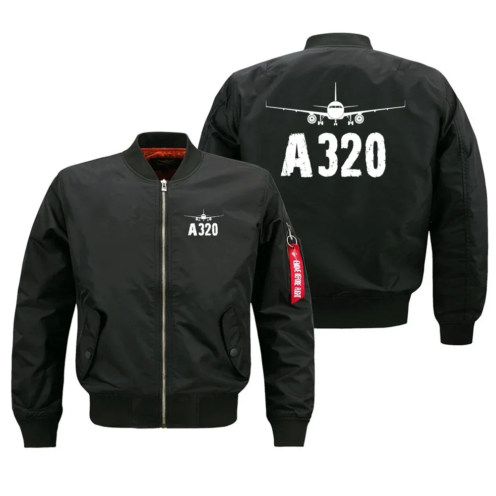 

Pilots A320 Military Outdoor Flight Aviation Men Ma1 Bomber Jacket Man Baseball Windproof Coats