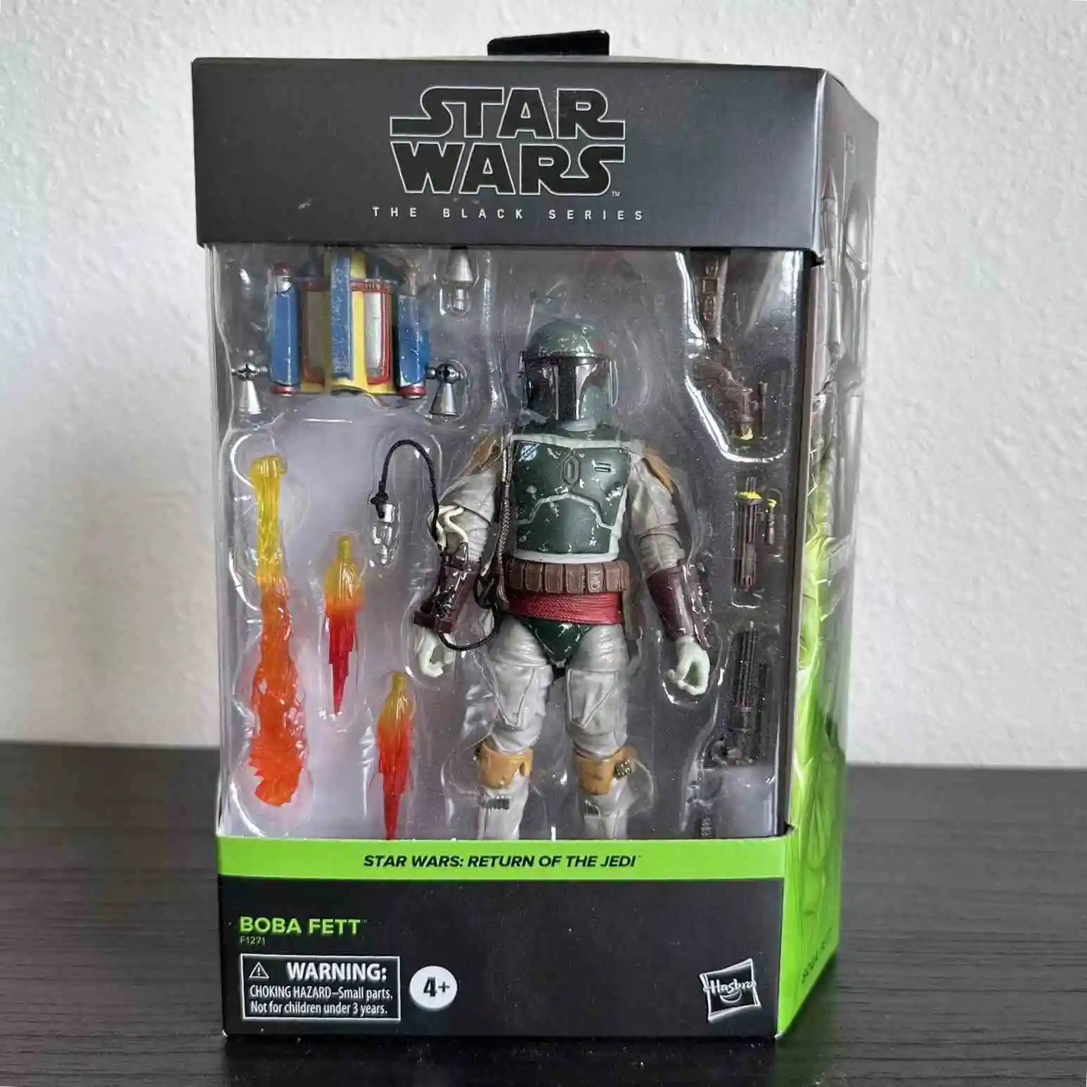 Star Wars Figure The Black Series Boba Fett 40th Anniversary Return Of The Jedi Movable Joint Collectible Model Ornament Toy