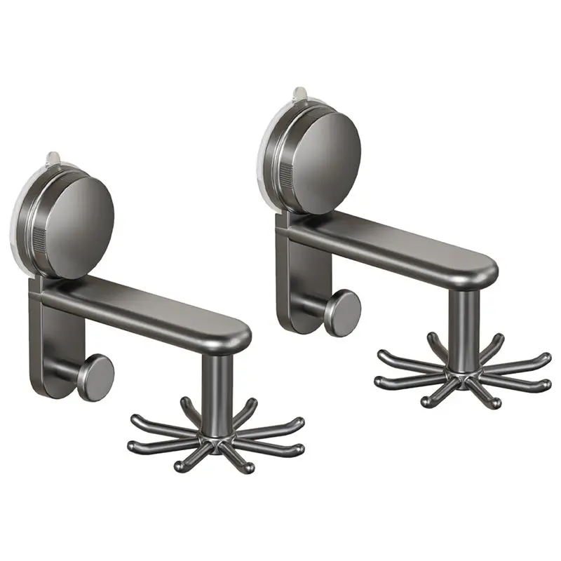 

ABKP-без дрели, устойчивая к падению стойка, вращающиеся на 360° крючки на присоске, настенный органайзер для кухонной утвари, держатель для ложки