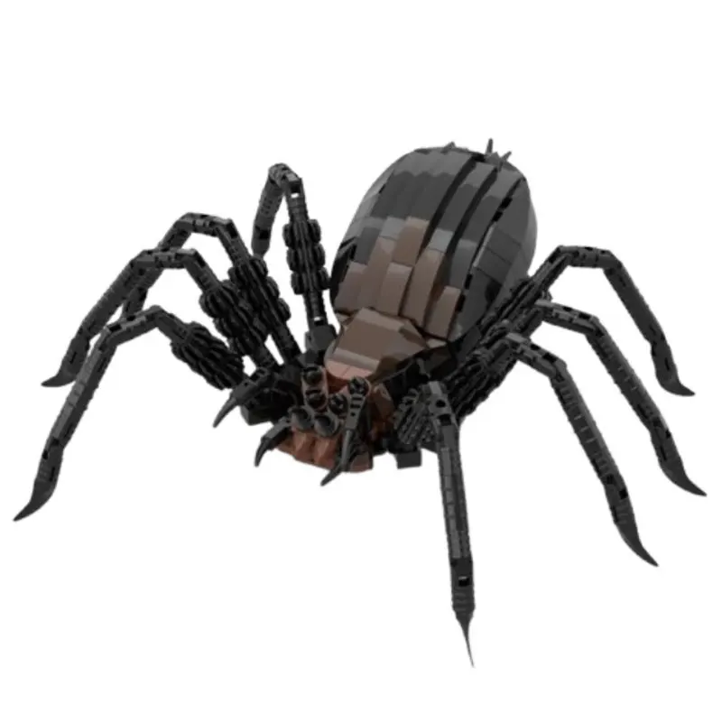 

MOC Small Particle Assembly Building Block Animal Ornament Spider Educational Toy Children's Educational Hobby Collection Toy