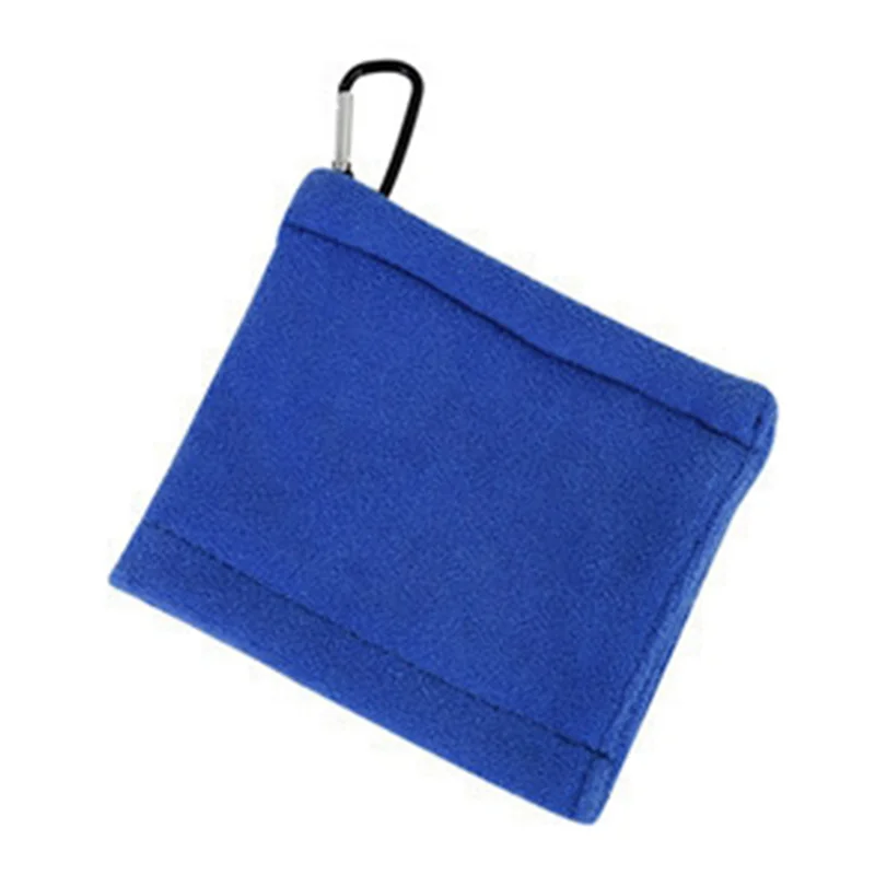 Y67A-Ręcznik do piłek golfowych z klipsami 5,5 x 5,5 cala Ręcznik golfowy Premium z mikrofibry Akcesoria do czyszczenia piłek golfowych