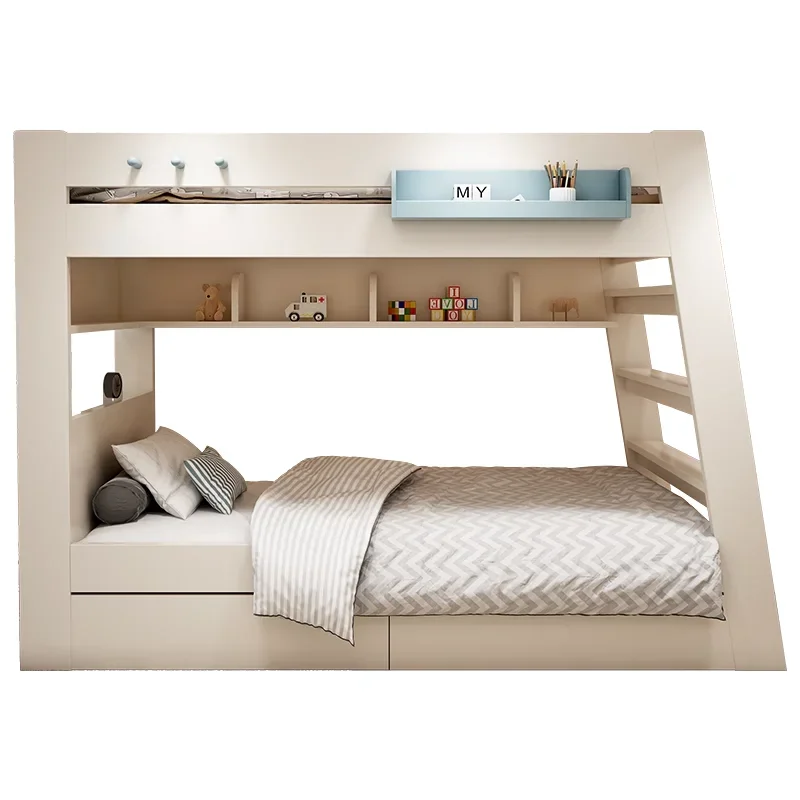 

Princess bed High and low bed, bunk bed Mother and child bed