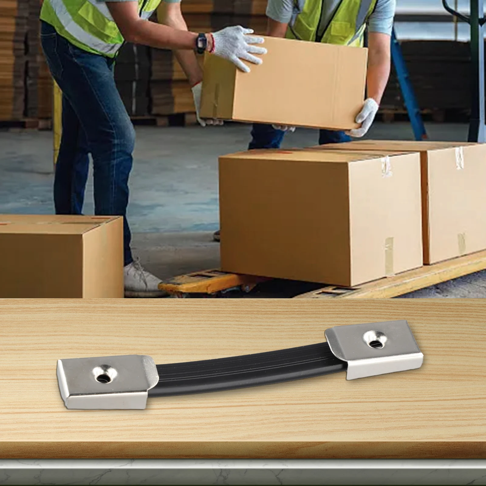 

Adjustable Length PVC Handle Grip Strap for Secure Carrying of Speaker Cabinets and Amplifiers with Heavy Duty Material