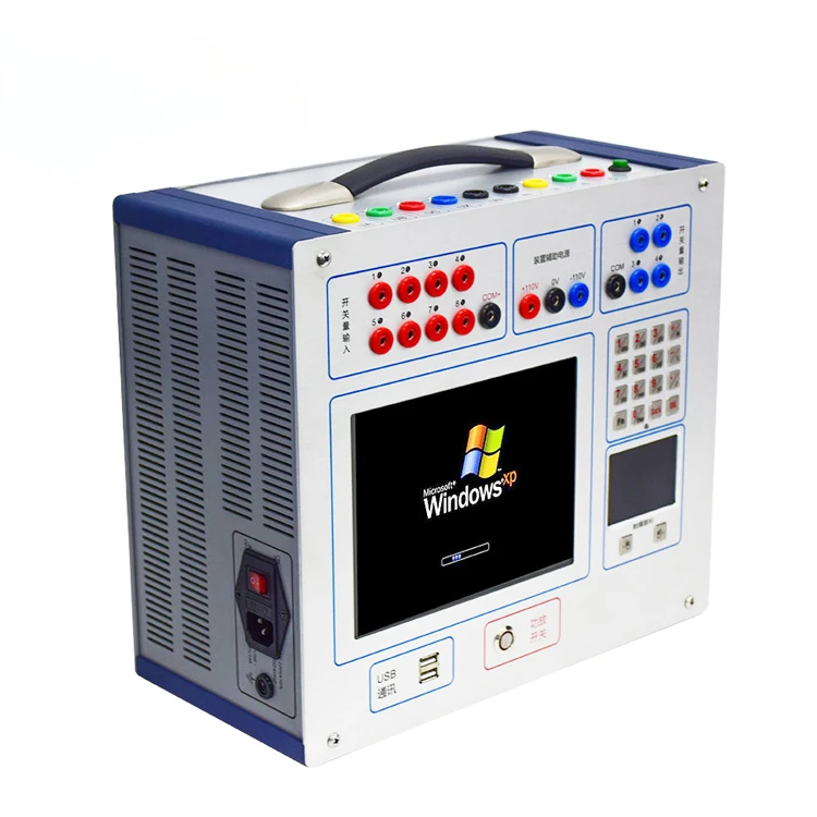 Three-Phase Relay Test Motor Protection Relay Protection Tester