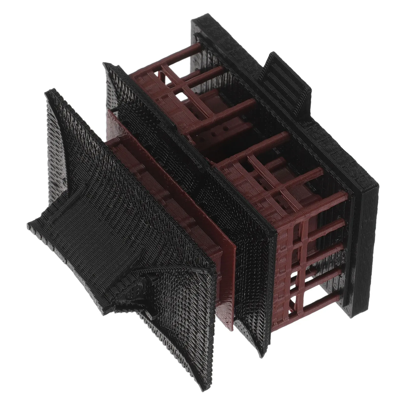 

Fish Tank Decoration Aquarium Ornament Ancient Building Model Chinese Pavilion Miniature Landscape Handmade Micro Bonsai for All