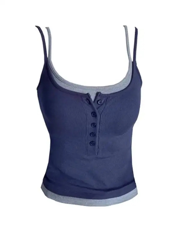 

Design Sensation Women's Tank Top Summer Outerwear Padded Vest Beautiful Ba No Sve Underwear ort Sle Commute Faion