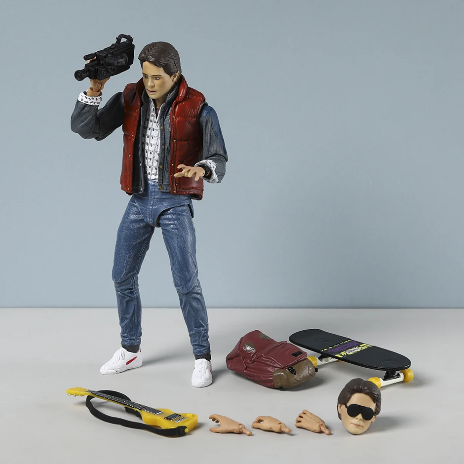 

Фигурка NECA «Назад в будущее»: Марти МакФлай, коллекционная модель из ПВХ, украшение для стола, игрушка, подарок