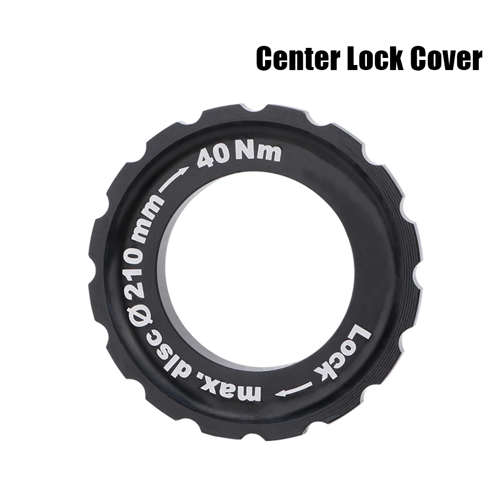 Fahrrad Centerlock Sicherungsring und Abstandshalter Fahrrad Center Lock Abdeckungsschlüssel für 6-Bolzen-Scheibenbremsscheibe Laufradsatz Nabe Aluminiumlegierung