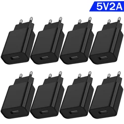USB Charger 5V 2A Power Adapter Travel Universal EU Plug Mobile Phone Charger  For Samsung Huawei Xiaomi SmartPhone Fast Charger